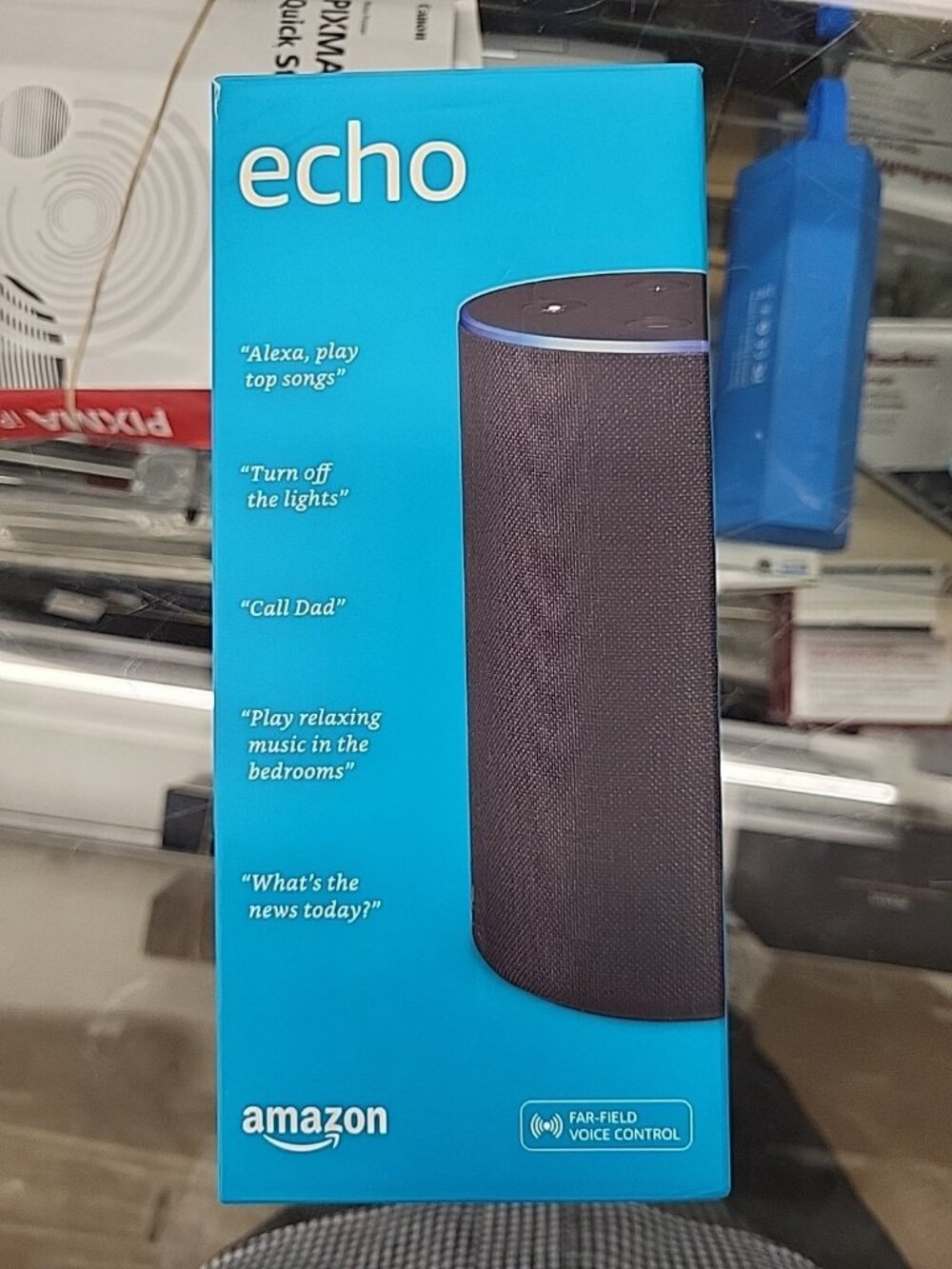 Echo Tower (2nd Generation) Smart Speaker Black NEW FACTORY SEALED